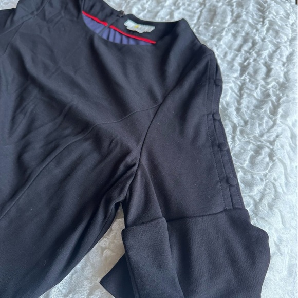 Boden Alexis Jersey Flutter Sleeve Dress 12L - Picture 7 of 14